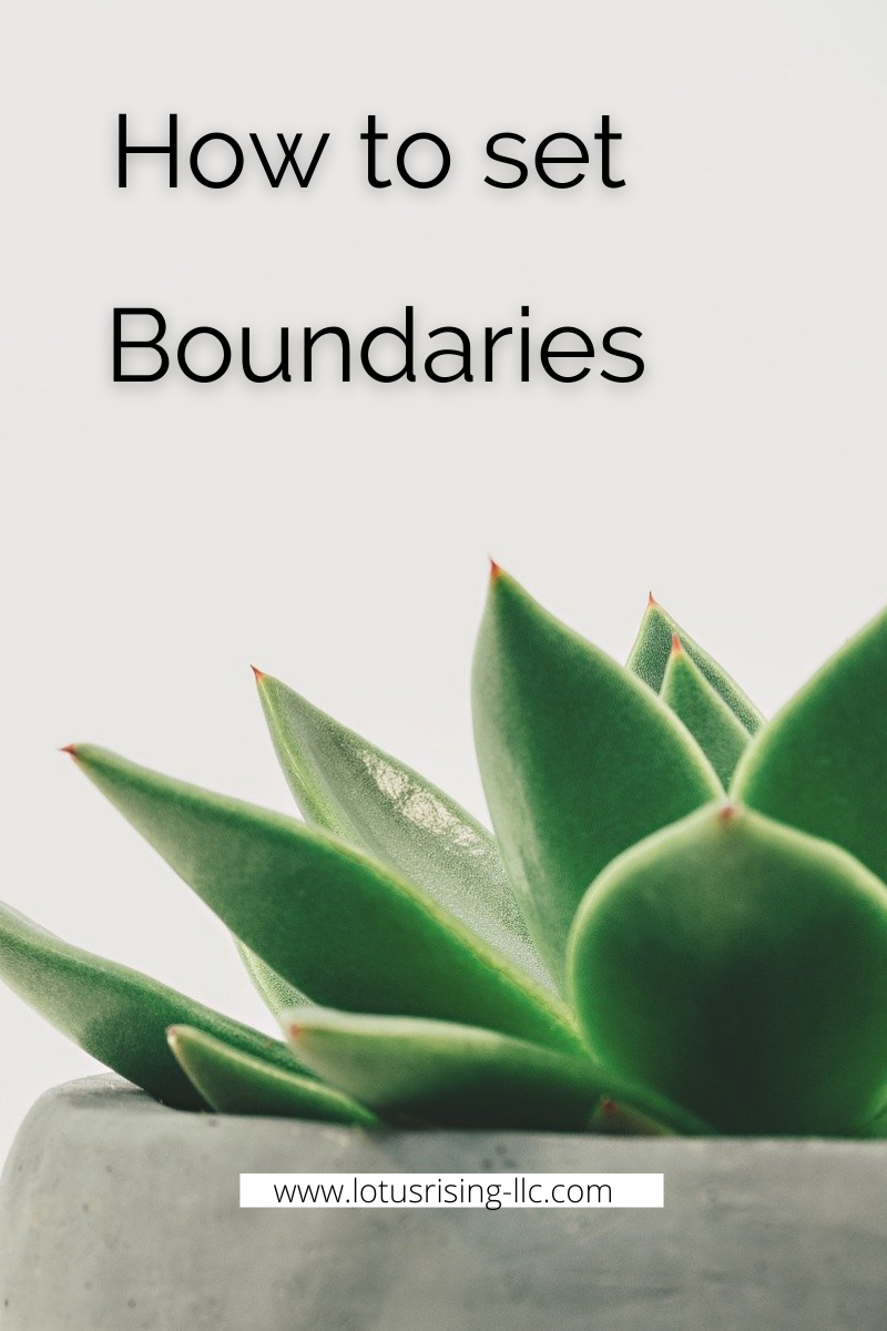How To Set Boundaries