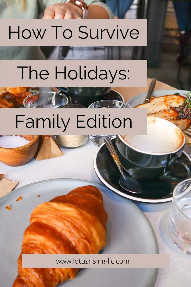 How To Survive The Holidays: Family Edition